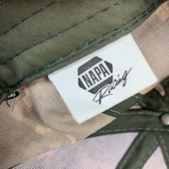 Intrepid Fallen Heroes Fund #56 NAPA Digital Camo Racing Baseball Hat Cap Used - Picture 7 of 7